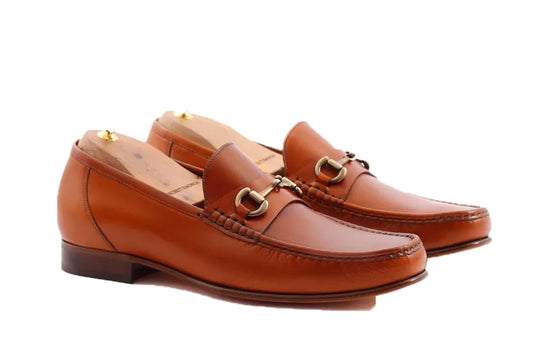 Men's Beaumont Brown Leather Loafers