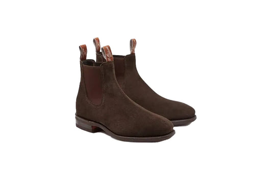 R M Williams Suede Comfort Craftsman Boots