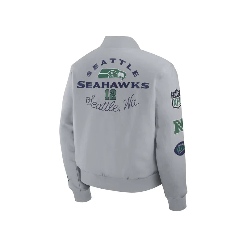 Seattle Seahawks Nike Rivalries Varsity Jacket