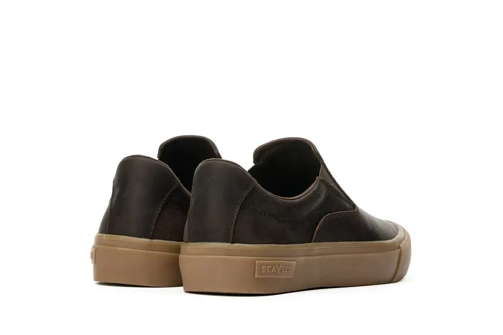 Men's Slip-On Shoes Leather