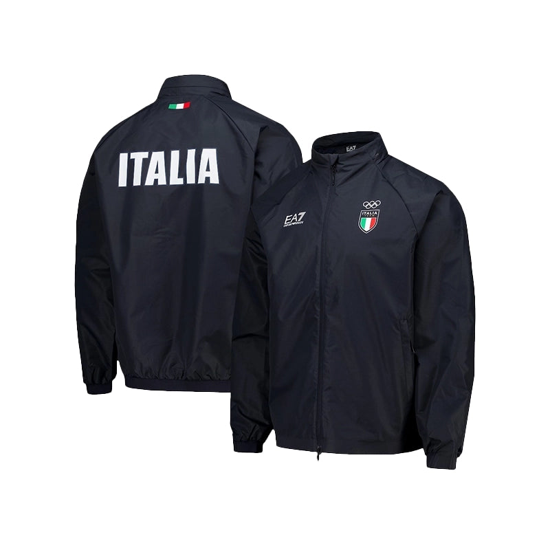 Winter Olympics 2026 Team Italy EA7 Emporio Armani Tech Jacket