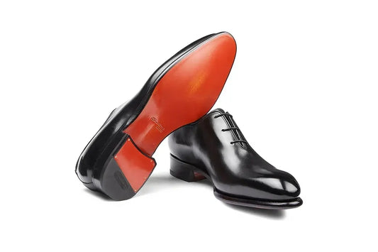 Neiman Marcus Santoni Men's People Leather Dress Oxfords