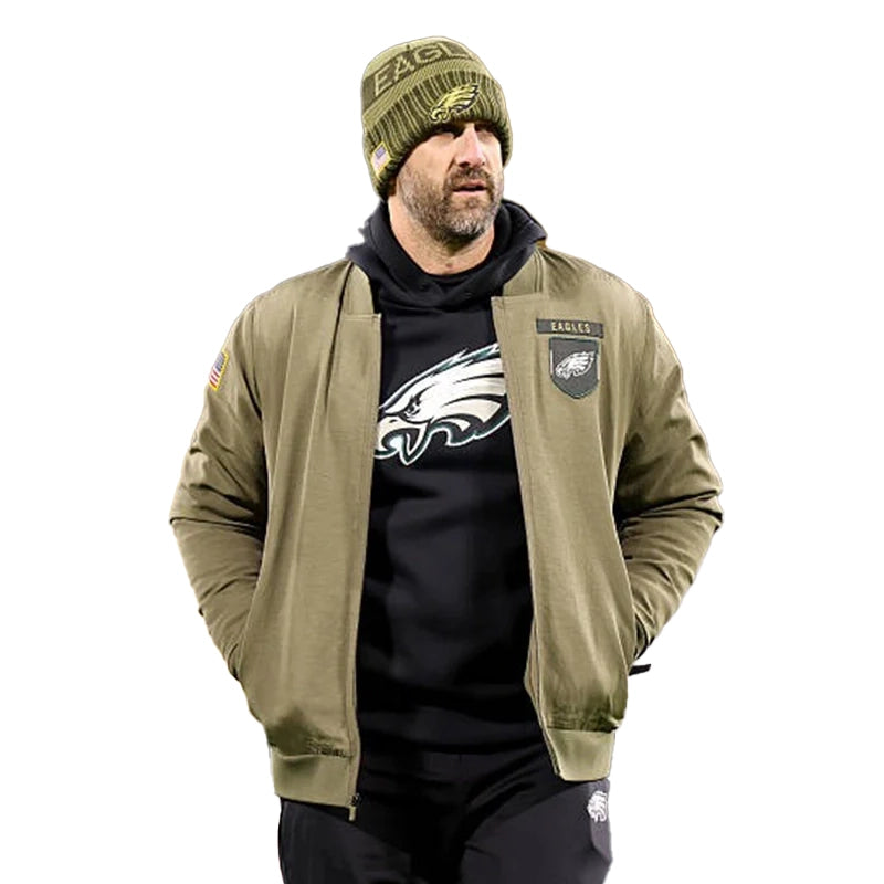 Nick Sirianni Eagles 2025 Salute To Service Jacket