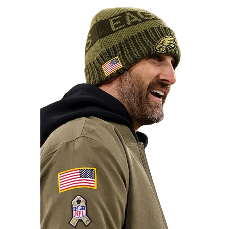 Nick Sirianni Eagles 2025 Salute To Service Jacket