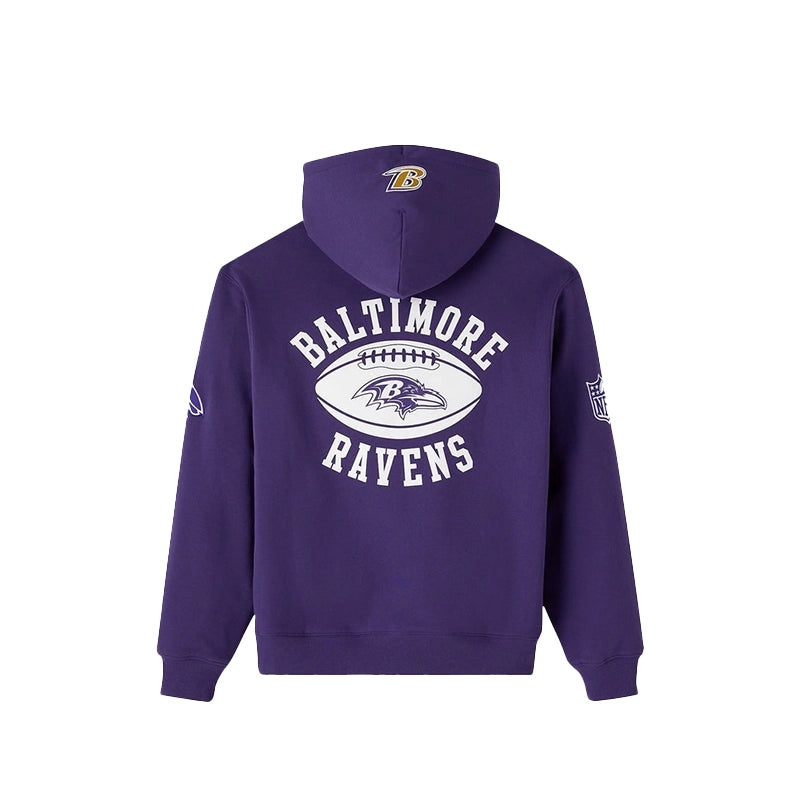 OVO 2025 Baltimore Ravens Waffle Lined Hoodie