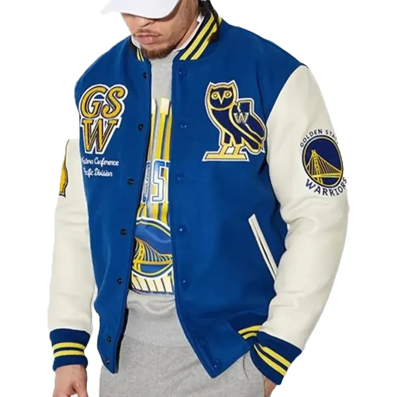OVO Golden State Warriors Varsity Jacket