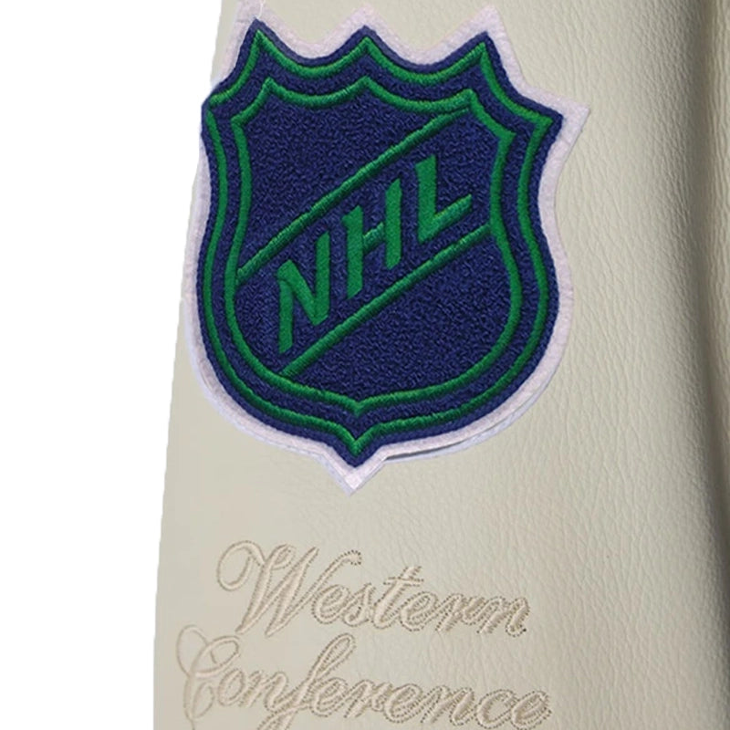 OVO X NHL Vancouver Canucks Varsity Jacket
