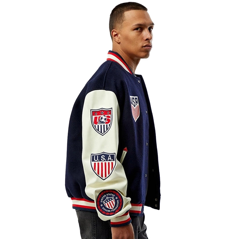 Pacsun U.S. Soccer x Jeff Hamilton Varsity Jacket