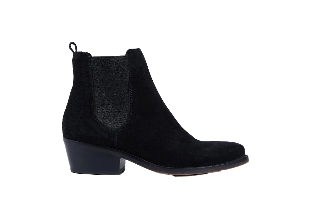 Penelope Chilvers Rove Suede Black Boot