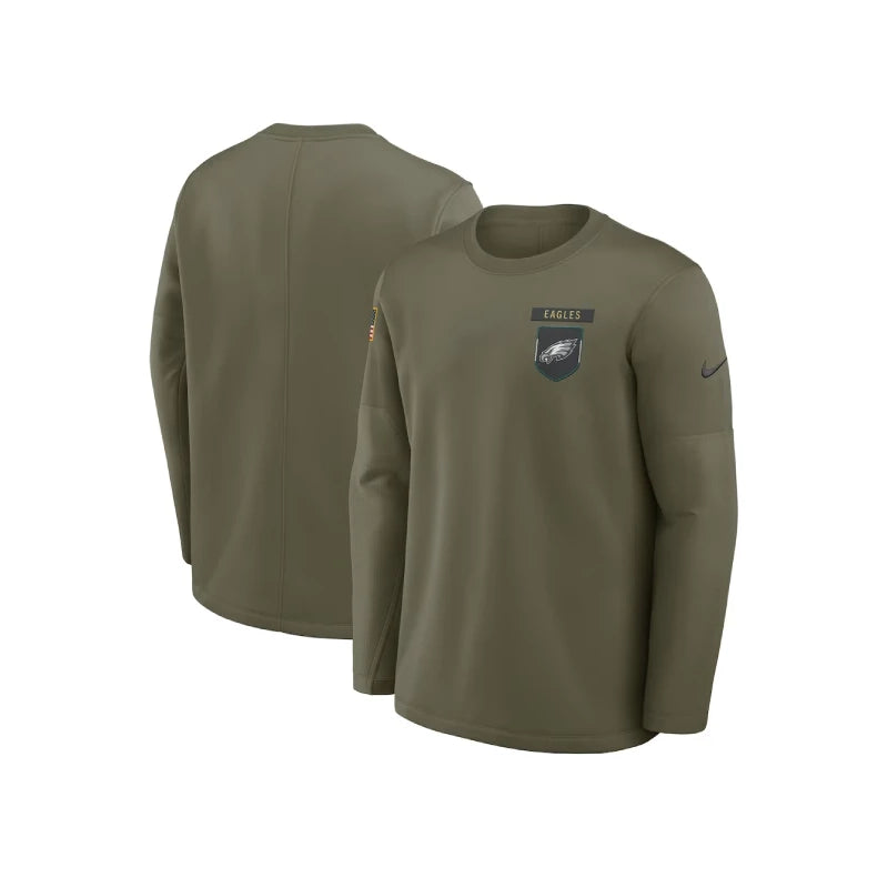Philadelphia Eagles 2025 Salute to Service Long Sleeve Shirt