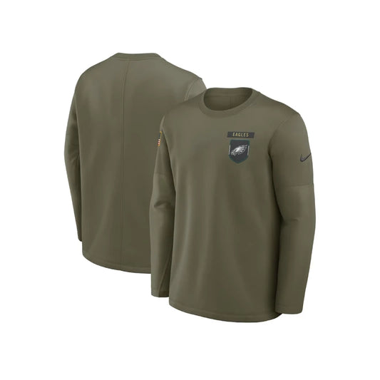 Philadelphia Eagles 2025 Salute to Service Long Sleeve Shirt