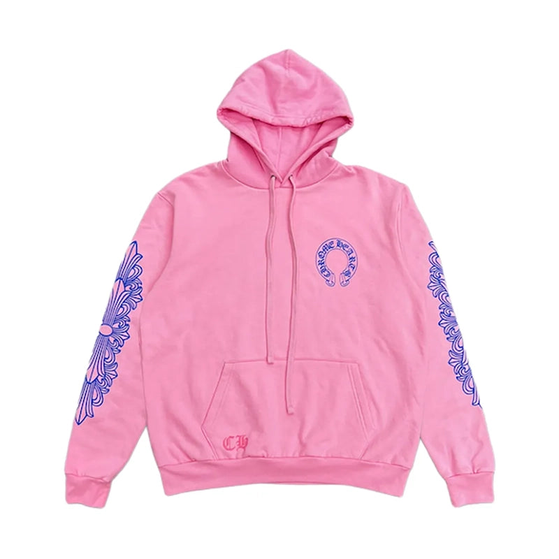 Pink Chrome Hearts Hoodie