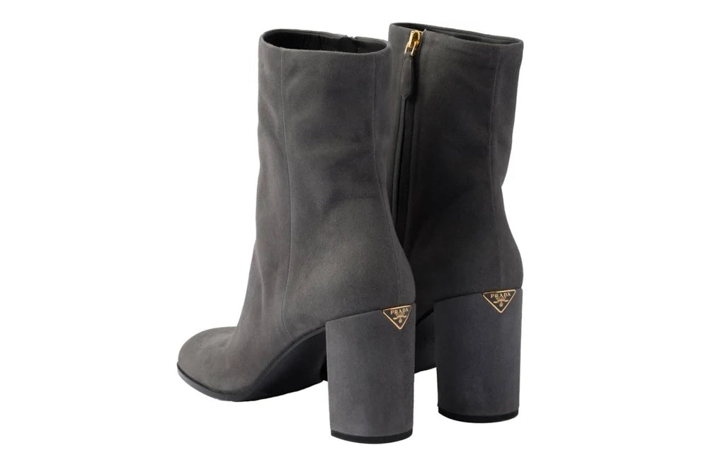 Prada Women's Suede Booties