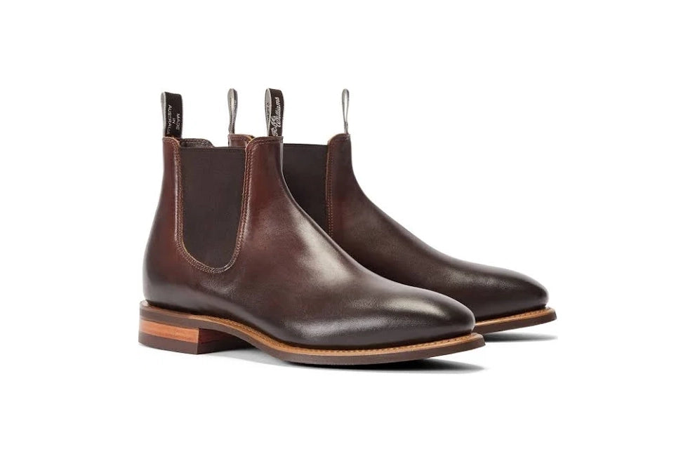 R.M. Williams Burnished Comfort Craftsman Chelsea Boots