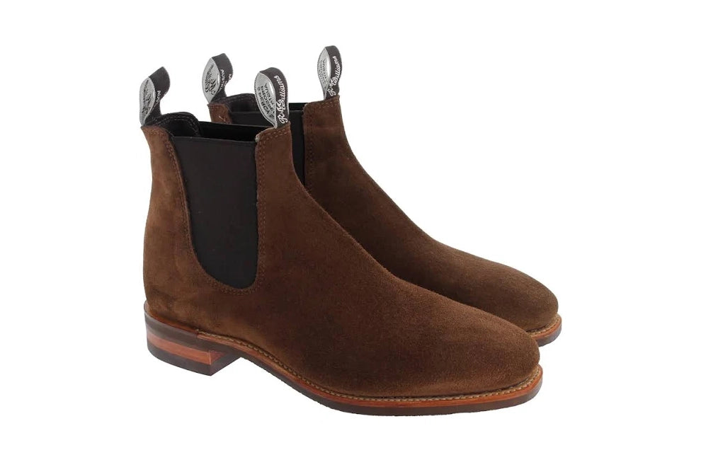 R.M.Williams Comfort Craftsman Mens Suede Boot