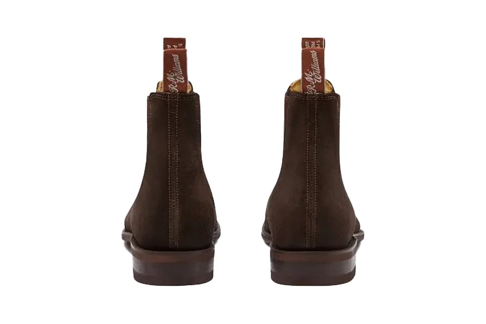 R M Williams Suede Comfort Craftsman Boots