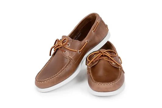 Read Brown Boat Shoe Natural
