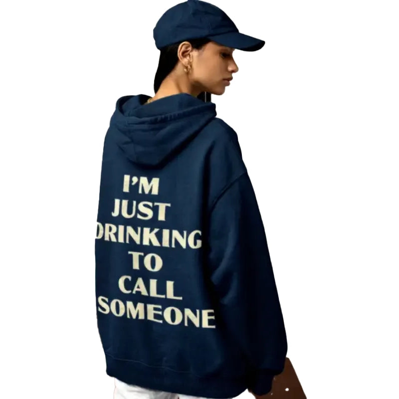 Sabrina Carpenter I’m Just Drinking to Call Someone Hoodie