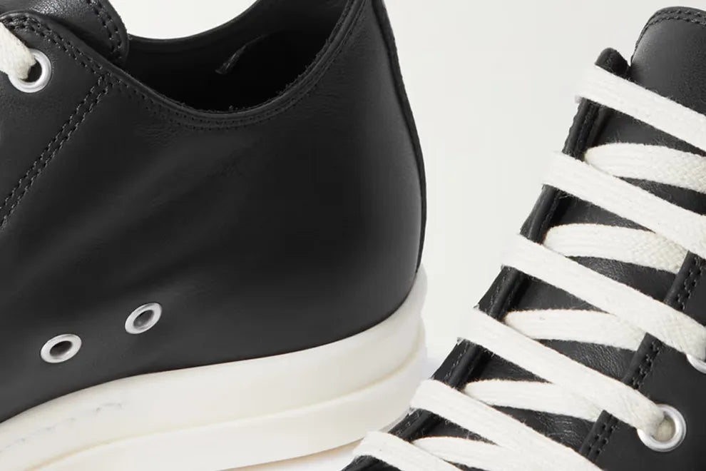 Rick Owens Leather Sneakers