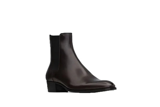 Womens Wyatt Leather Chelsea Boots