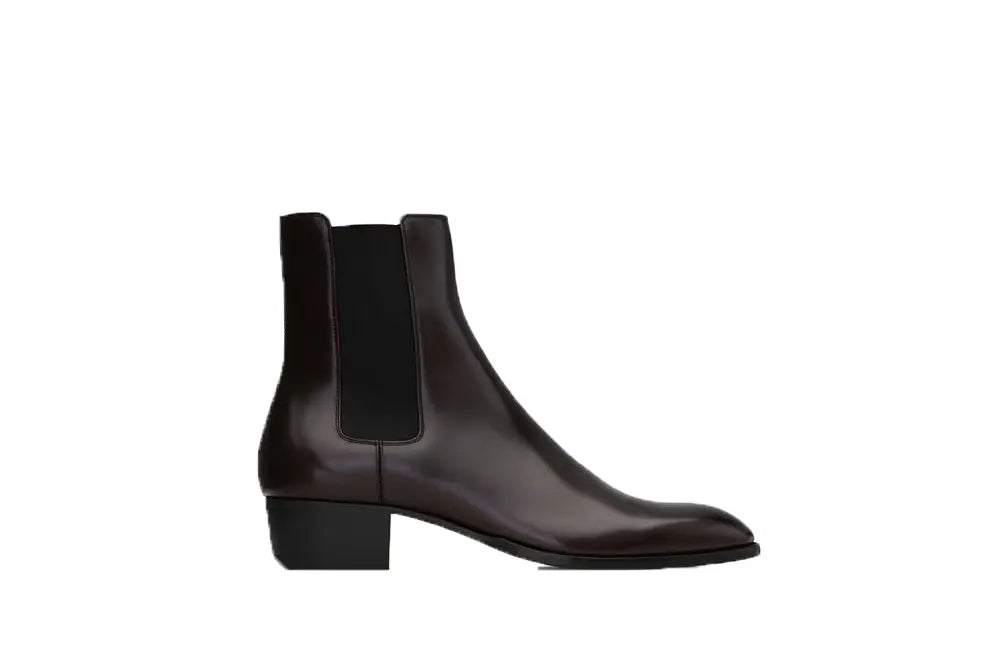 Womens Wyatt Leather Chelsea Boots
