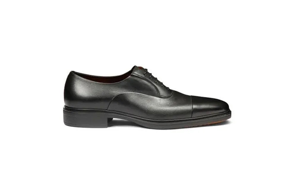 Santoni Men's Easy Leather Cap-Toe