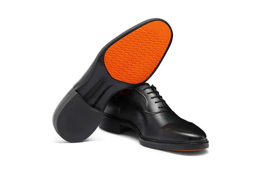 Santoni Men's Easy Leather Cap-Toe
