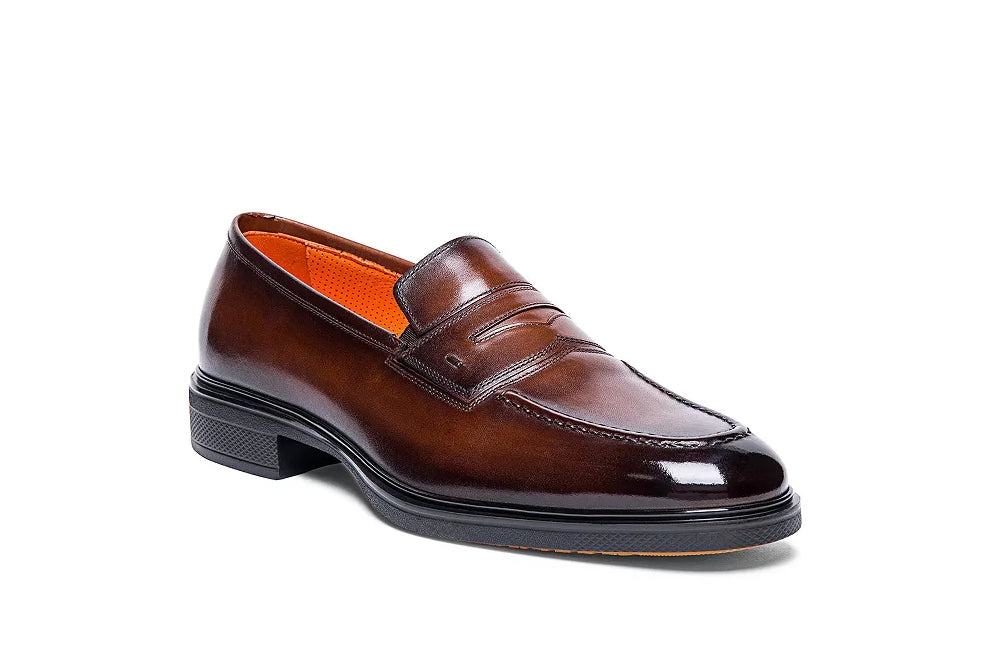 Santoni Men's Easy Penny Loafers