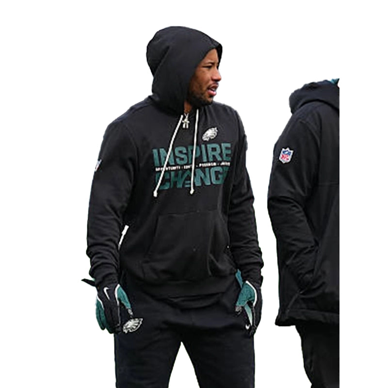 Saquon Barkley Eagles 2025 Inspire Change Hoodie