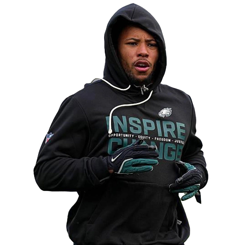 Saquon Barkley Eagles 2025 Inspire Change Hoodie