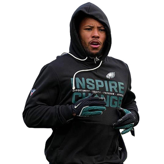 Saquon Barkley Eagles 2025 Inspire Change Hoodie