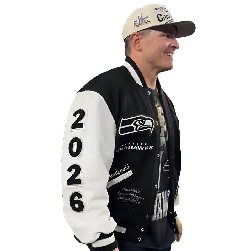 Mike Macdonald Seattle Seahawks Super Bowl LX Jacket