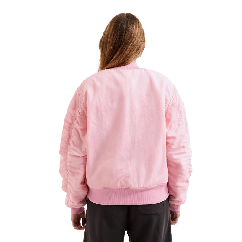 Stussy Dyed Nylon Bomber Pink Jacket