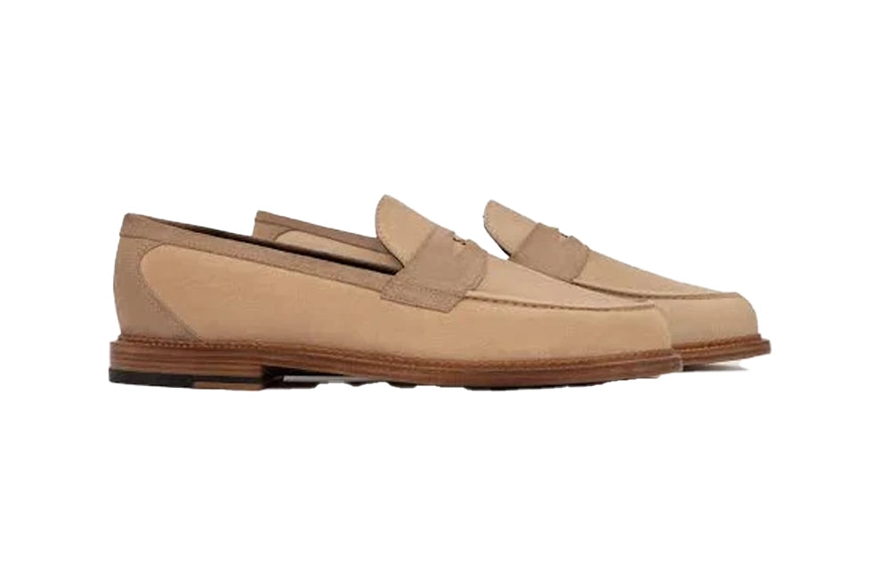 Suede Queens Crest Loafer
