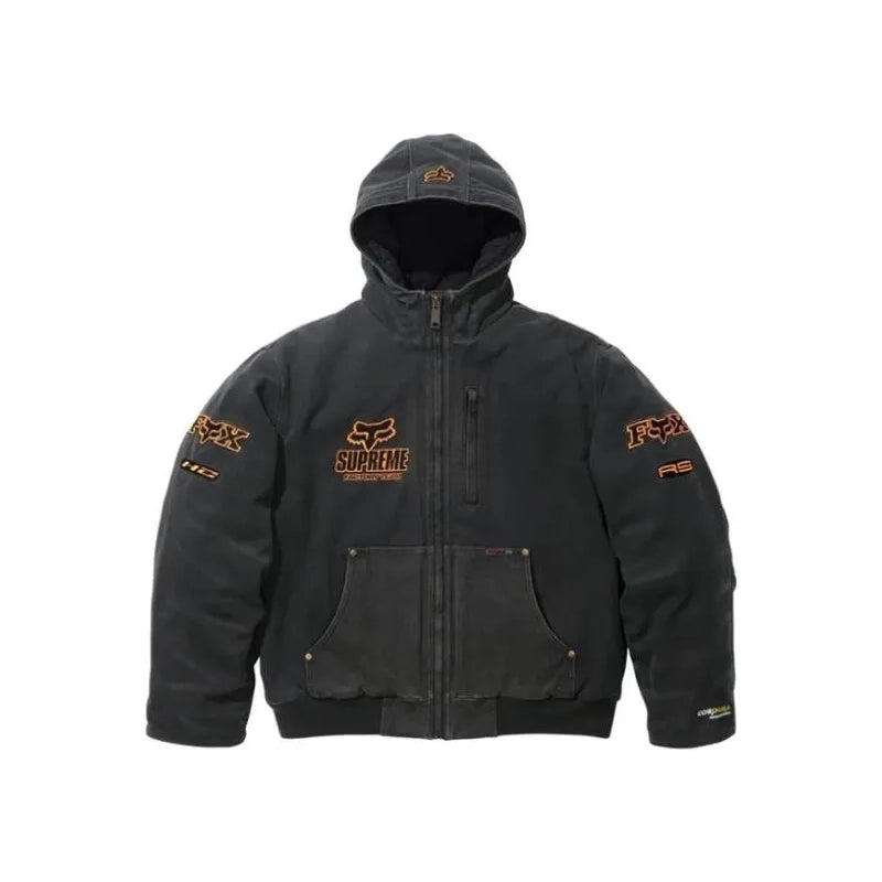 Supreme Fox Racing Denim Hooded Jacket