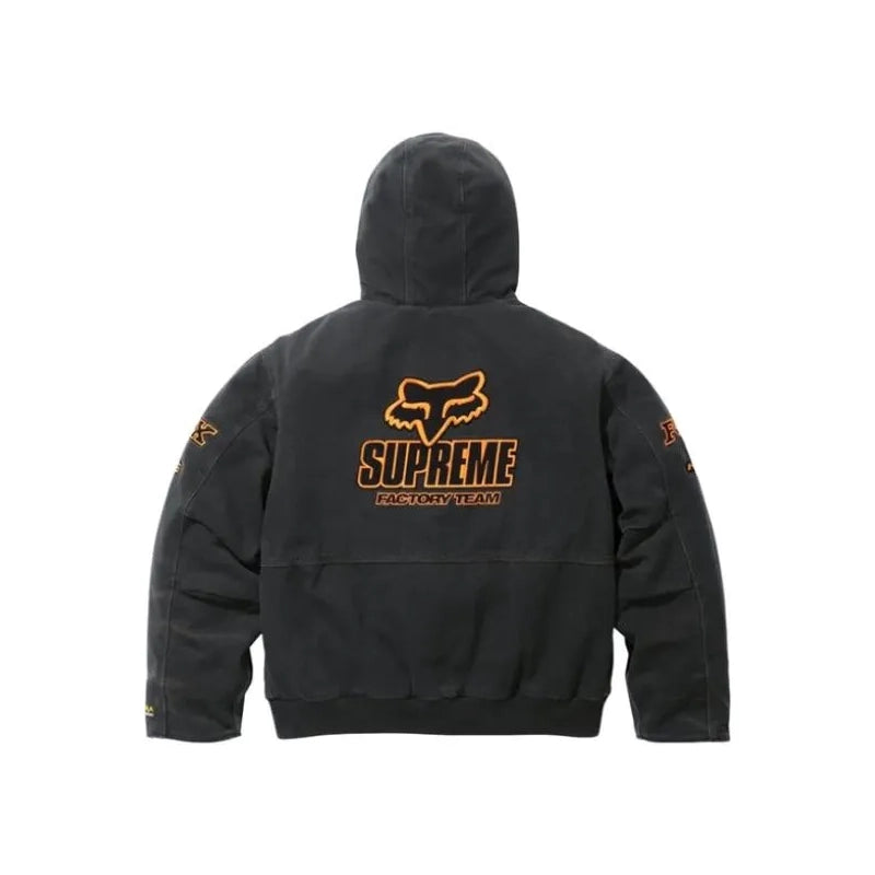 Supreme Fox Racing Denim Hooded Jacket
