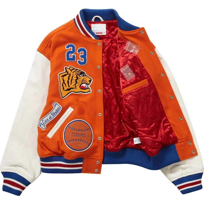 Supreme Tiger Varsity Jacket