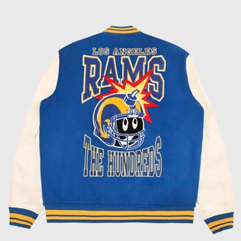 The Hundreds x Los Angeles Rams Varsity Jacket