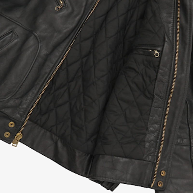 Vanson Leather Vintage Motorcycle Jacket