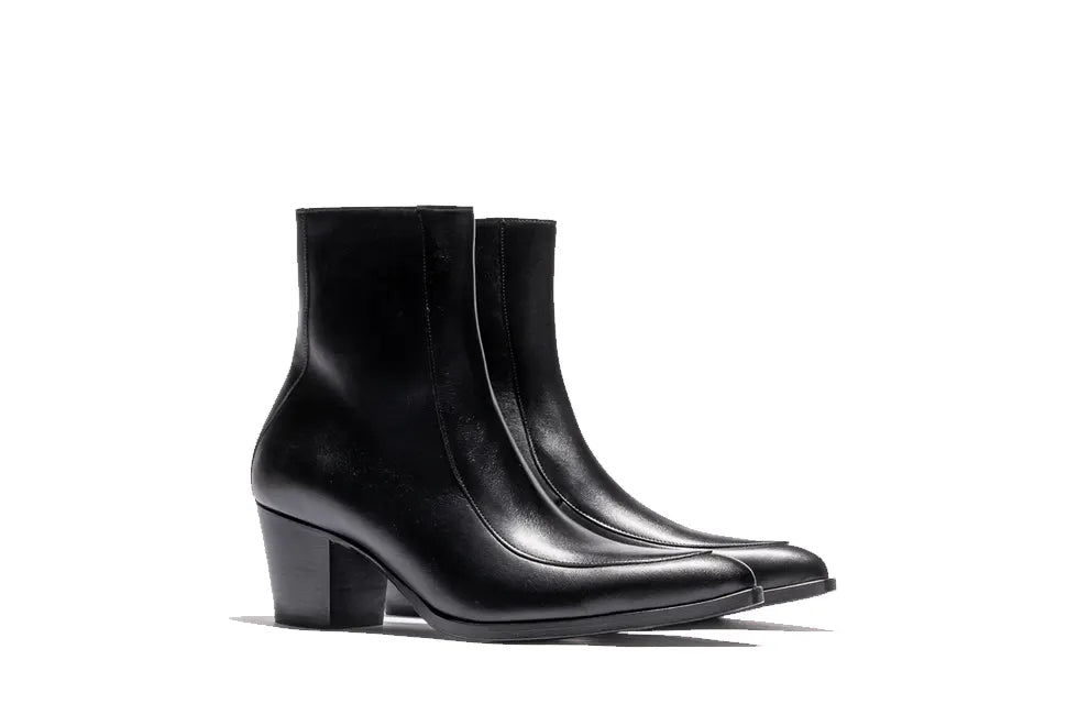 Women Soho 60mm Black Leather Boots